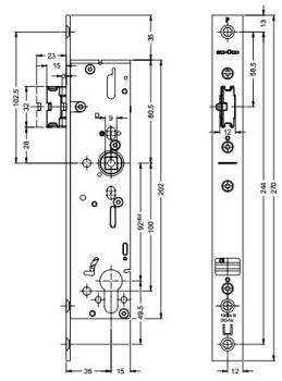 Fallenschloss 241827 / 241829