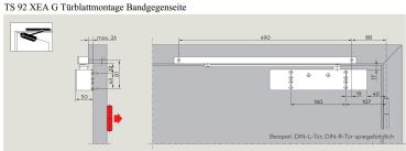 Dormakaba Türschließer TS 92 XEA G