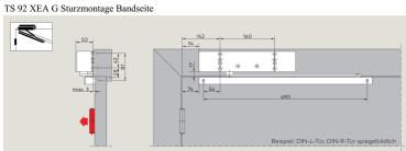 Dormakaba Türschließer TS 92 XEA G